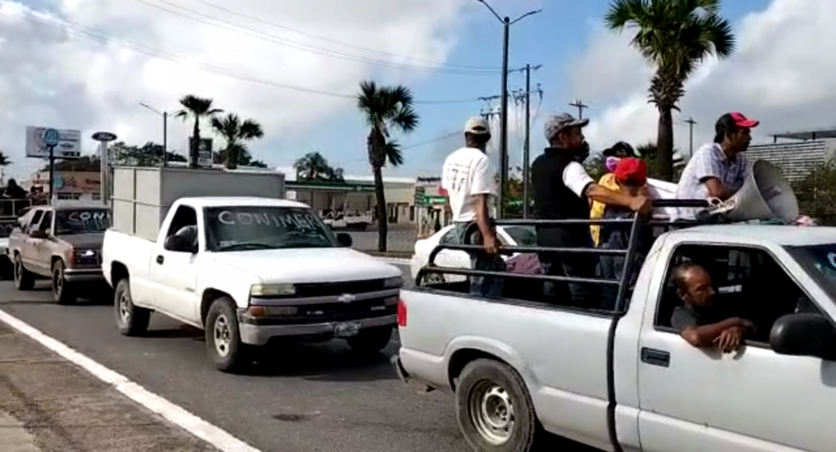 Recicladores de Tamaulipas protestan por intención de privatizar rellenos sanitarios