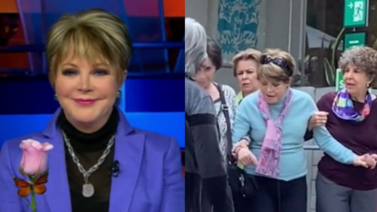 Preocupa estado de salud de Lolita Ayala “anda con su bastón y trae oxígeno”