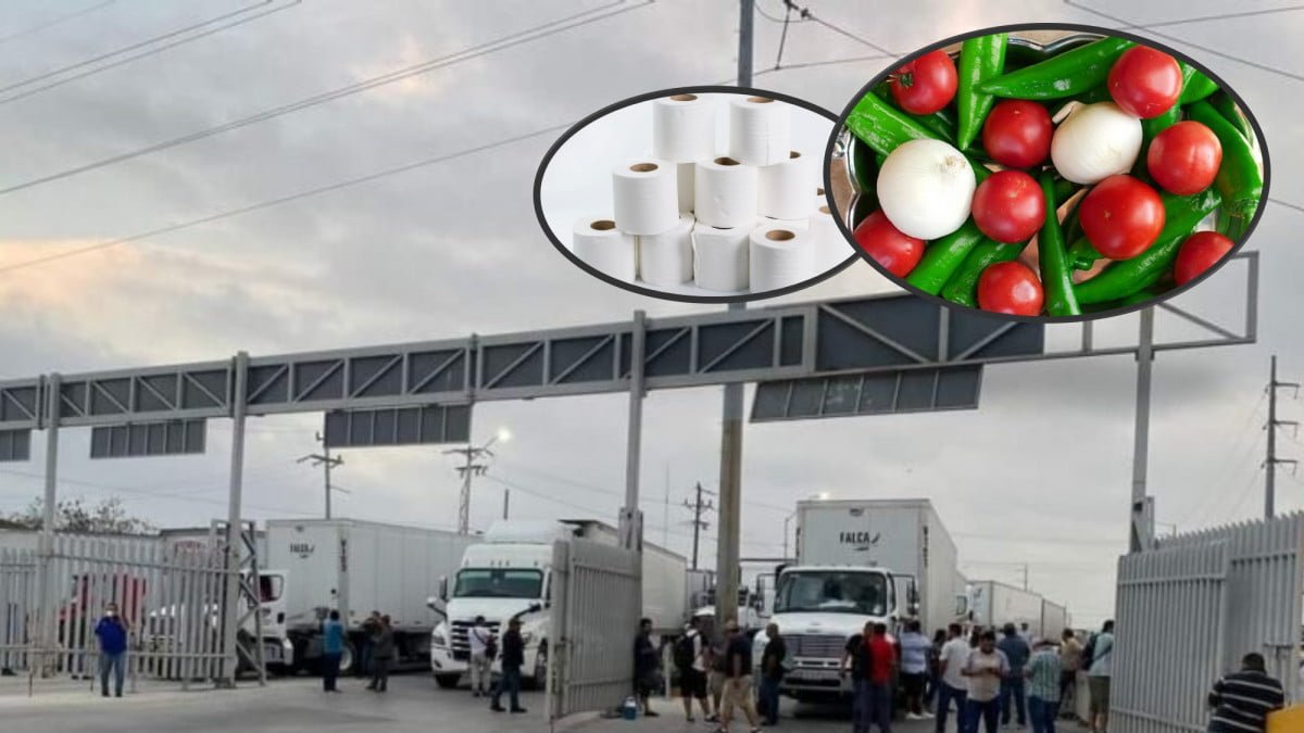 Texas podría quedarse sin tomate, cebolla y hasta papel de baño tras bloqueo en puente Pharr