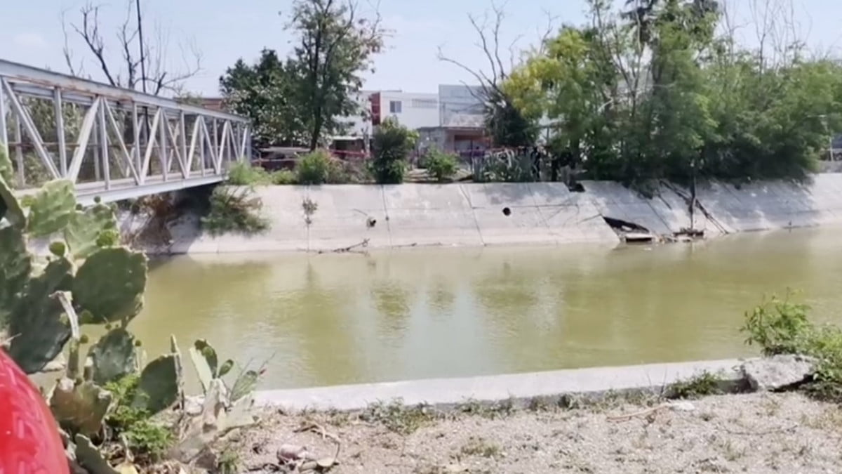 Encuentran cadáver en estado de putrefacción en las aguas del Rodhe en Reynosa