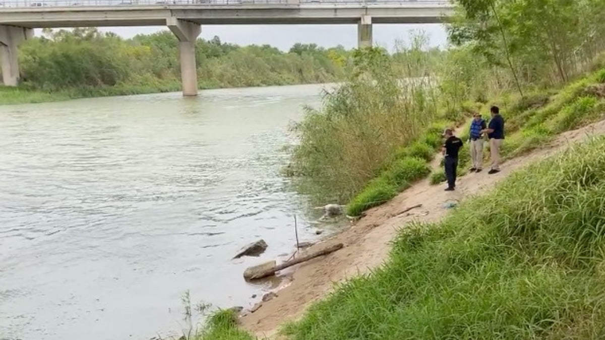 Hallan cuerpo de hombre flotando en el Río Bravo de Reynosa