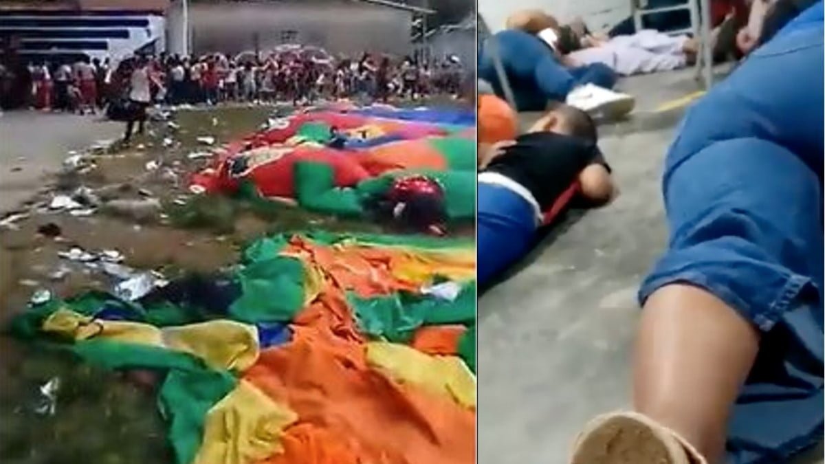 Grupo armado ataca a niños en pleno festejo 