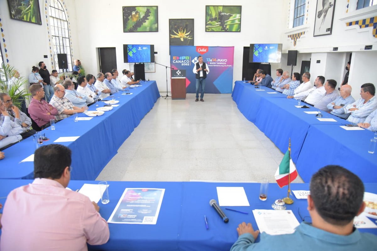 Sostiene Chucho Nader Reunión con Nueva Mesa Directiva de CANACO Tampico