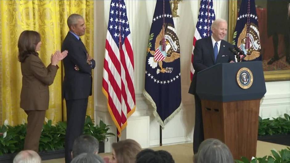 Asegura Joe Biden a Obama que se presentará a la reelección en 2024