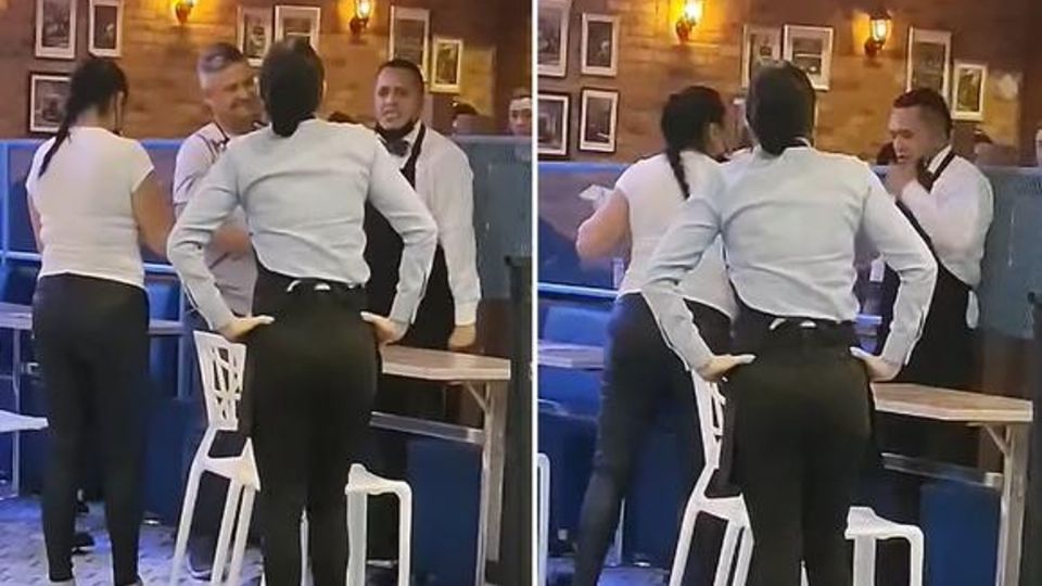 ¡¡Sorprendente!!, Mujer “agrede” a su trabajador a billetazos