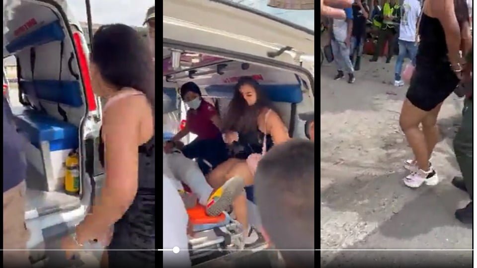 Atropellan a joven y su novia exige a gritos que le dé la contraseña de su celular