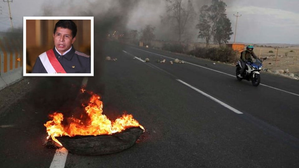 Perú decreta estado de emergencia y toque de queda ante protesta por precio de gasolina