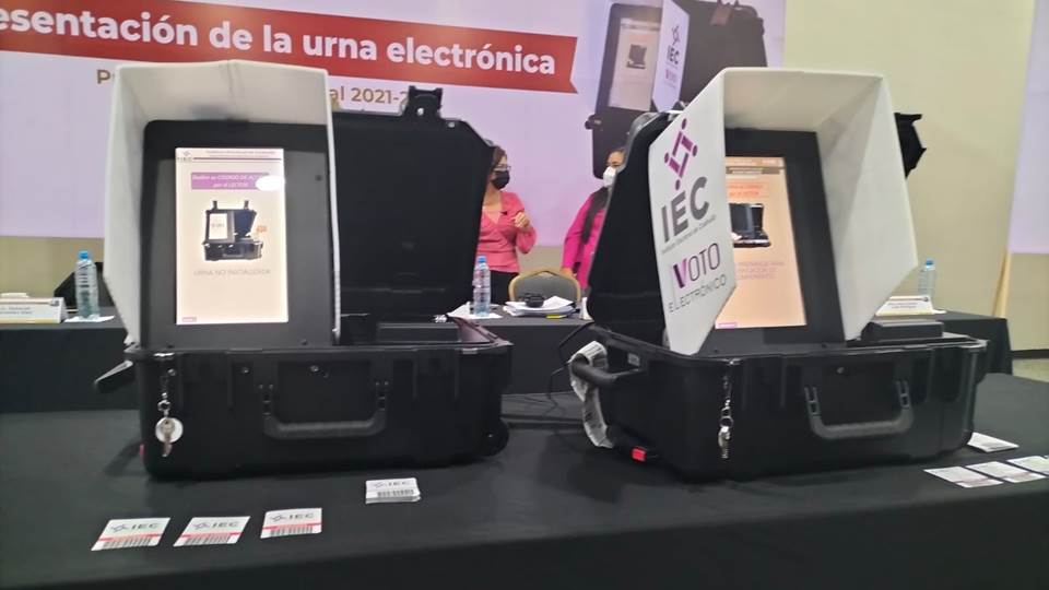 Presentarán urna electrónica próxima semana