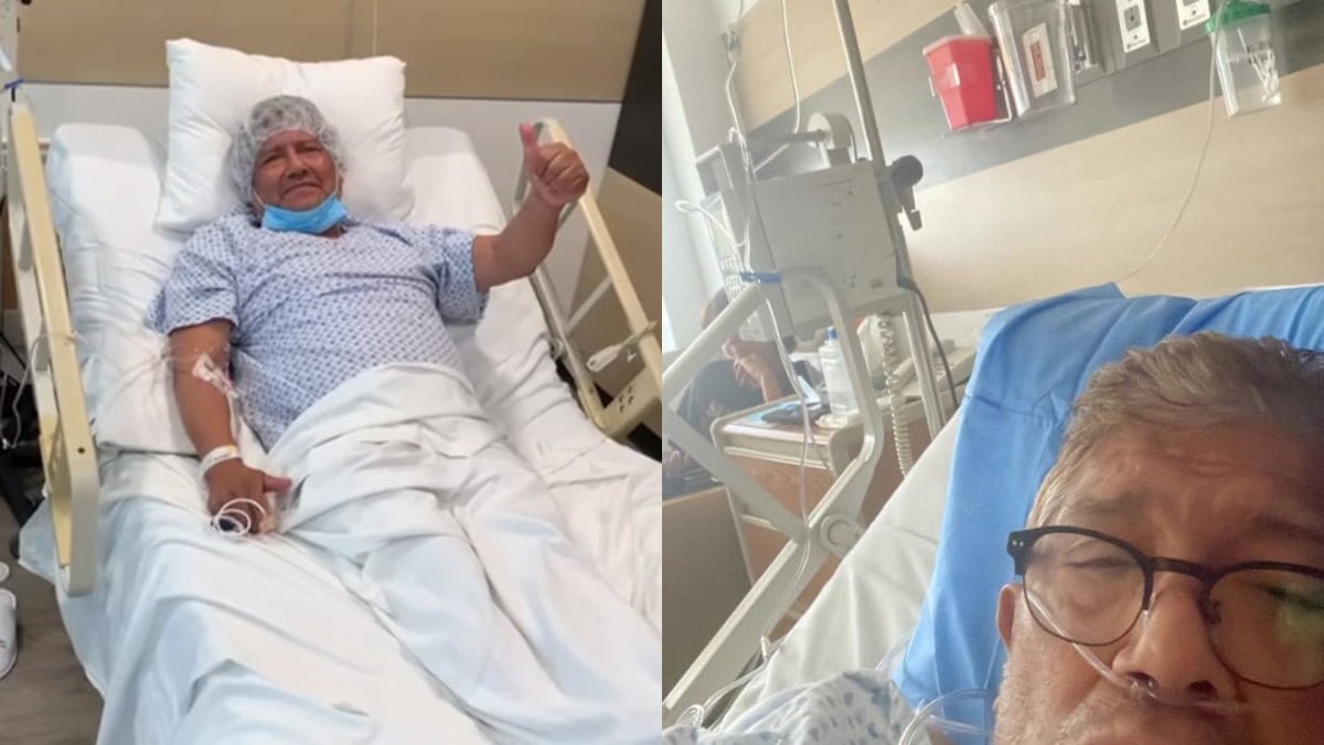 Juan Osorio preocupa a sus fans tras aparecer en la cama de un hospital 