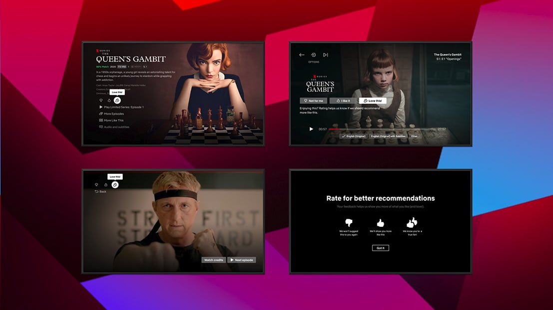 Netflix añade un nuevo botón de valoración