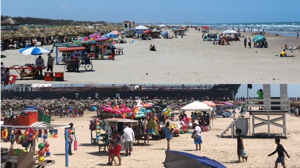 Prevén gran afluencia turística este fin de semana en Playa Miramar