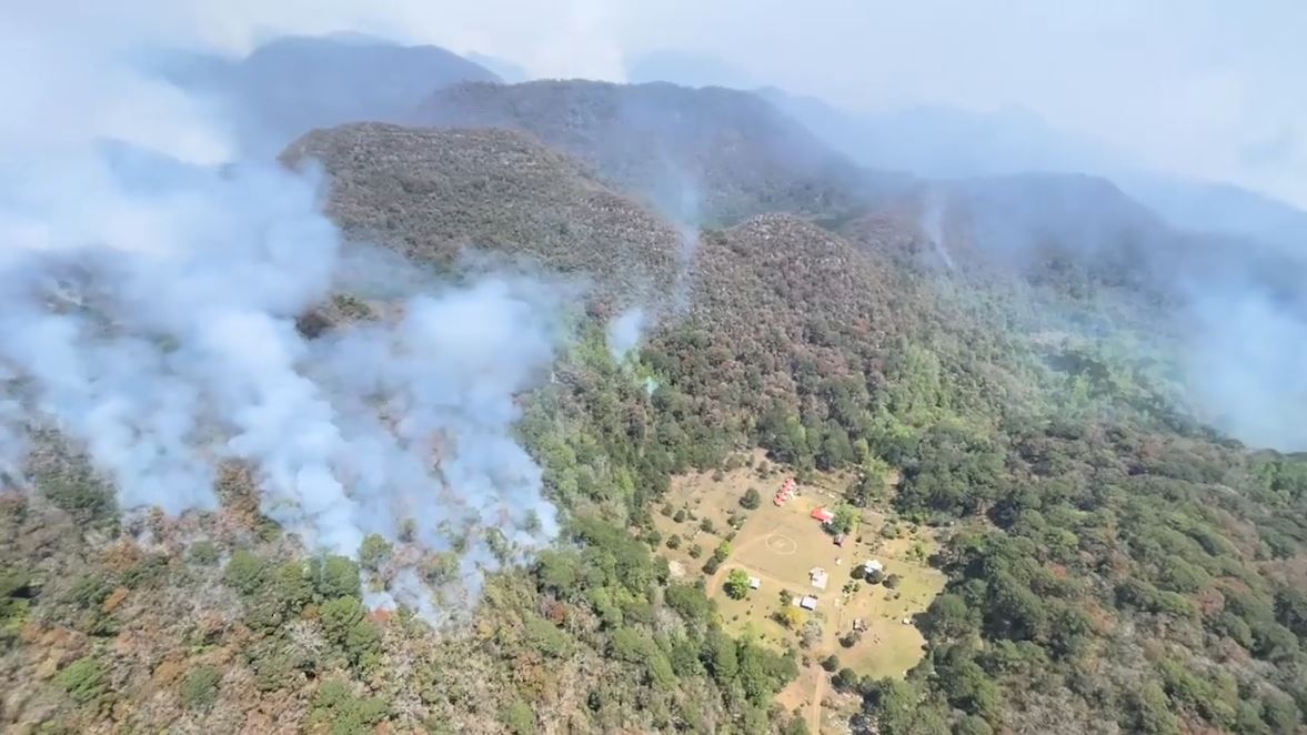 Ya son 1,100 hectáreas afectadas por incendio en “El Cielo”, Tamaulipas