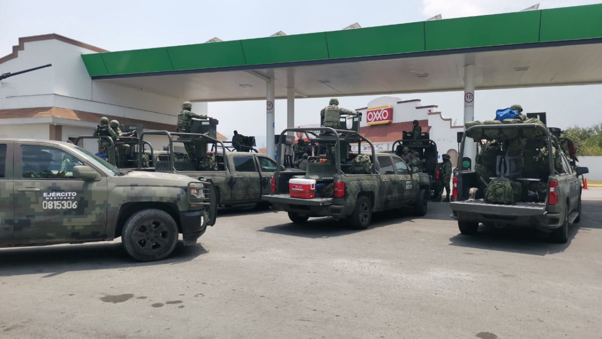 Arriban a Cd. Victoria cerca de 150 militares, buscan reforzar seguridad en el estado