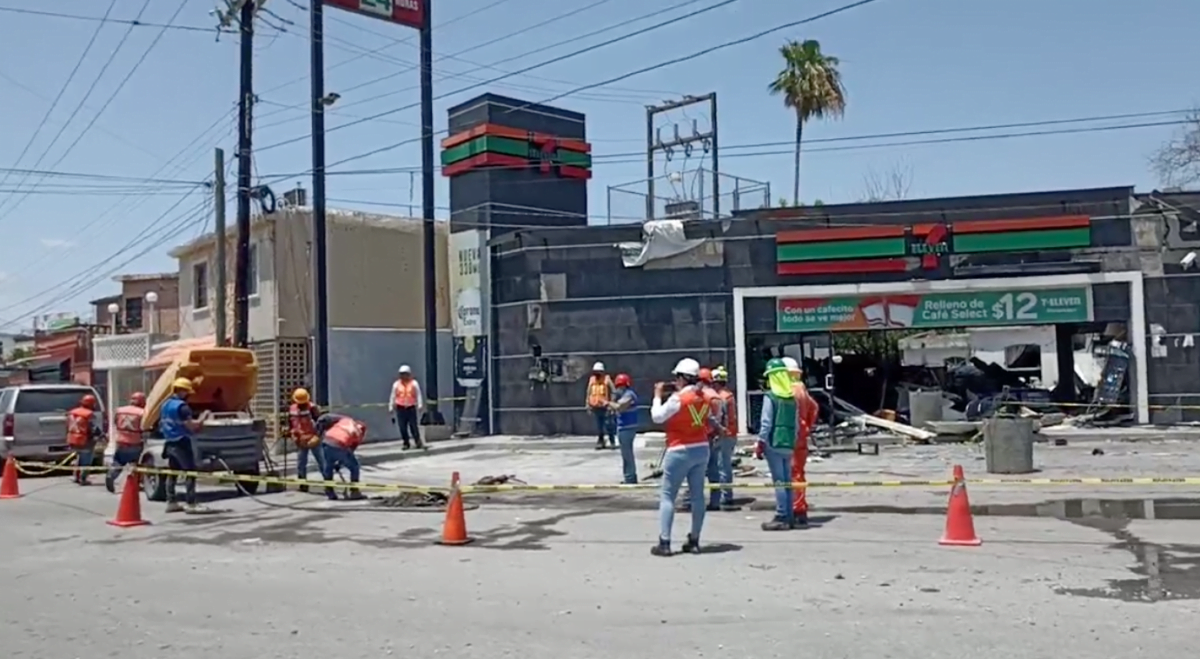 Realizan peritaje en 7 Eleven tras explosión que cobró con la vida de dos jóvenes