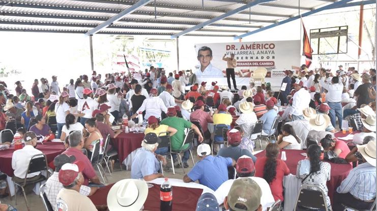 No más compra de voluntades, advierte Américo en Antiguo Morelos