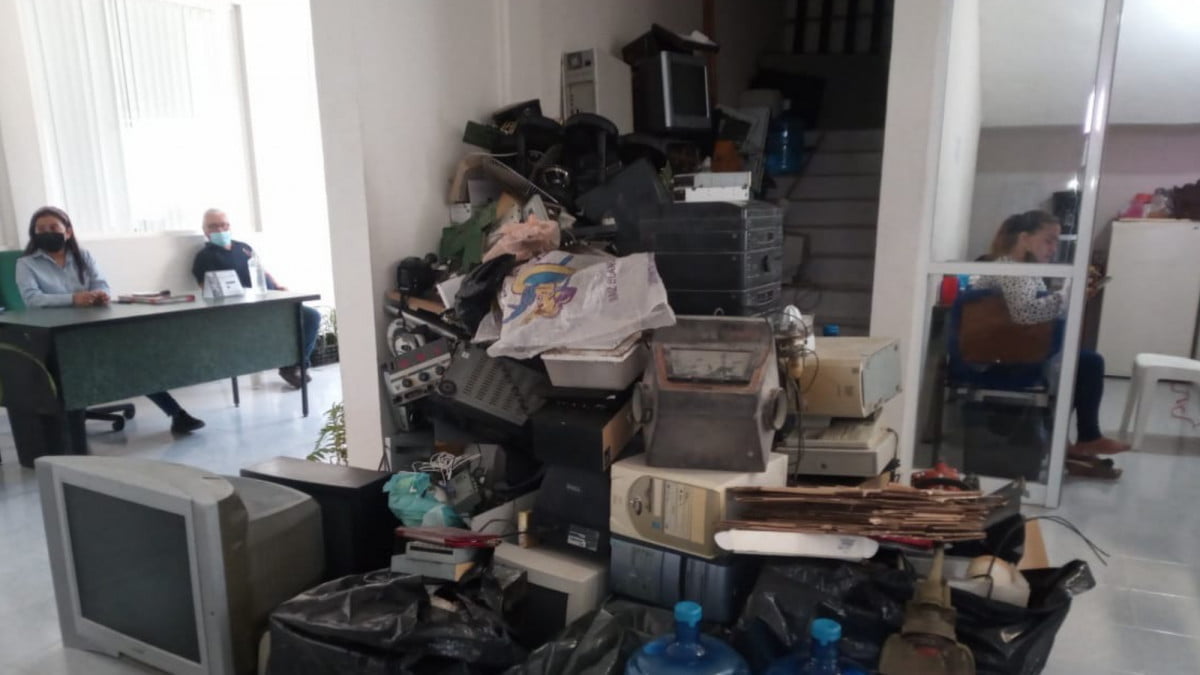 Invitan a depositar la basura electrónica en centro de acopio