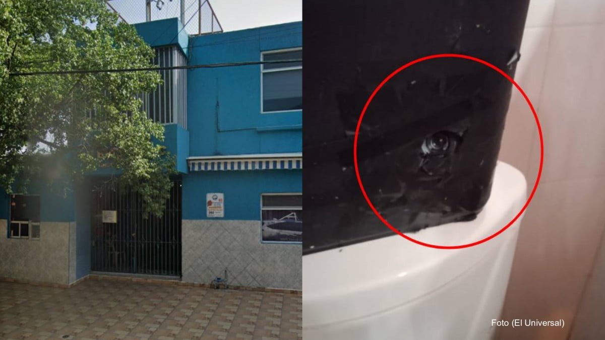 Aseguran videocámaras que grababan los baños de niñas en colegio