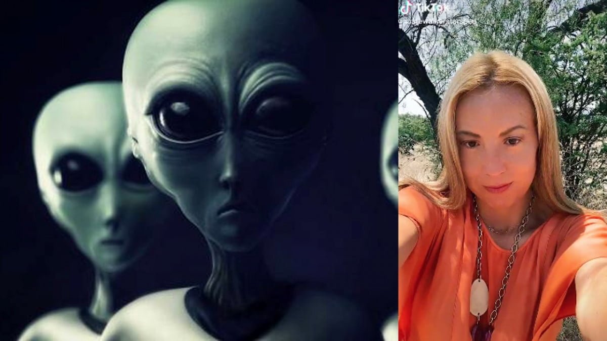 Mujer asegura hablar idioma extraterrestre