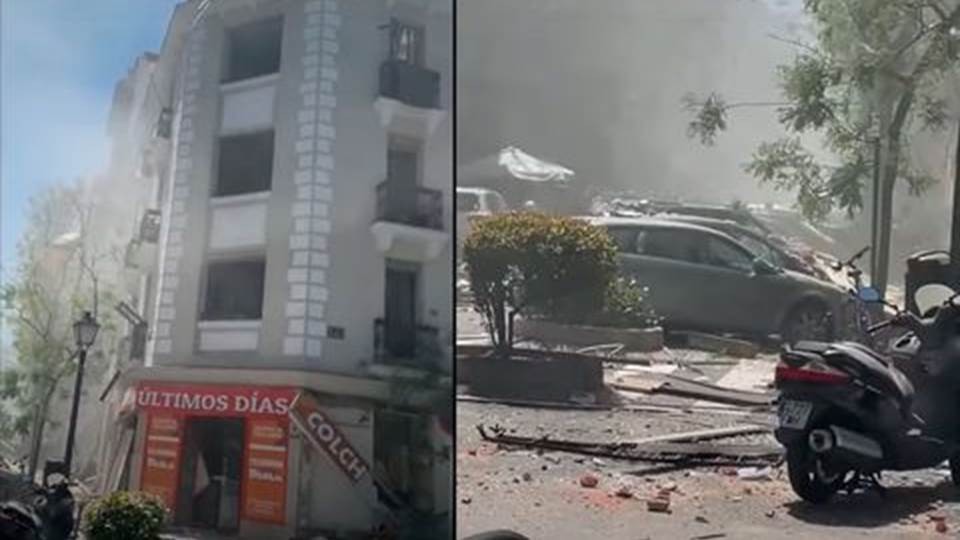 17 heridos y dos personas desaparecidas tras explosión en edificio de Madrid