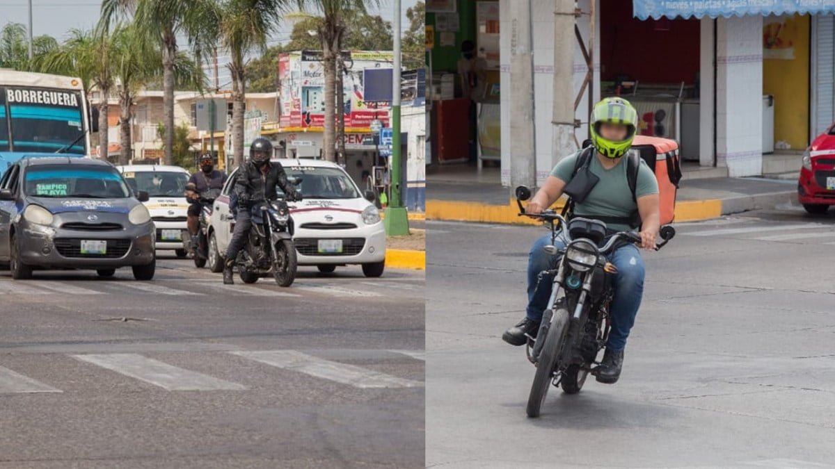 Exhortan a motociclistas respetar el reglamento de Tránsito