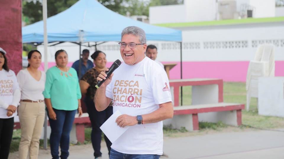 Jornada de fumigación, limpieza y descacharrización en Altamira