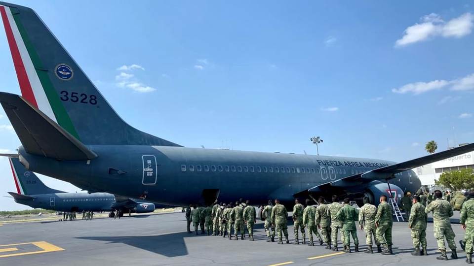 Refuerzan seguridad en Nuevo Laredo con unidad especial de SEDENA