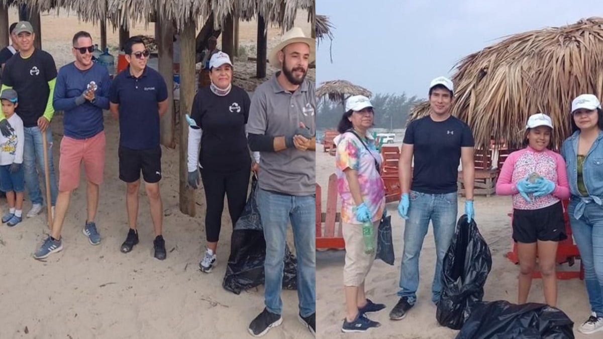 Realizan Jornada de Limpieza en Escolleras Playa Miramar