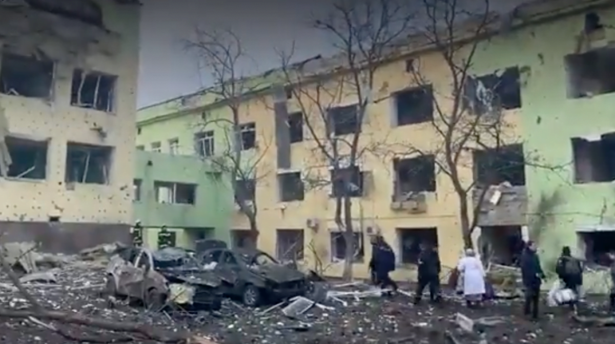 Afirma Ucrania que tropas rusas destruyeron 101 hospitales en el país