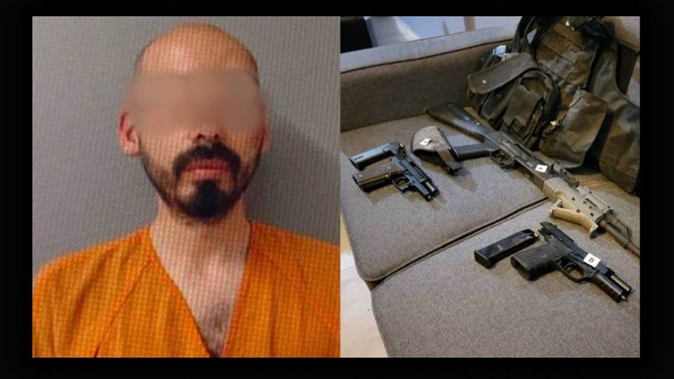 Arrestan en Laredo a sujeto por amenaza de «cazar humanos»