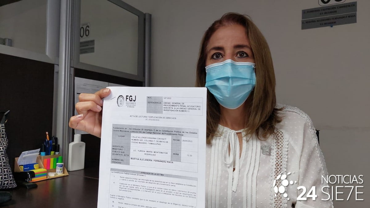 Denuncia regidora de Ciudad Madero robo de identidad