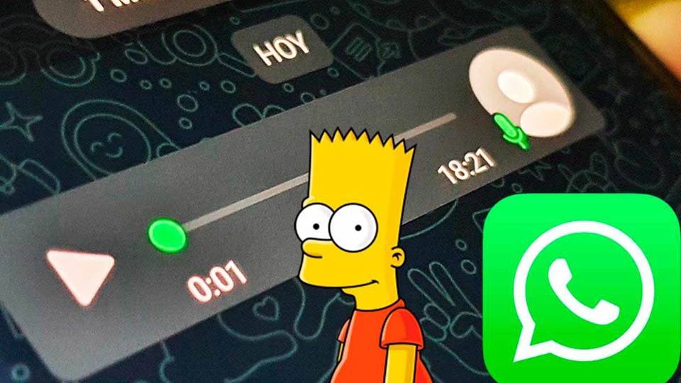 Ahora puedes enviar audios de WhatsApp a tus amigos con la voz de un personaje de «Los Simpson»