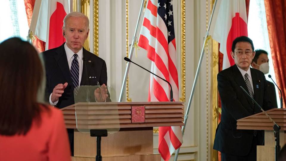 Asegura Biden defender militarmente a Taiwán en caso de ataque de China