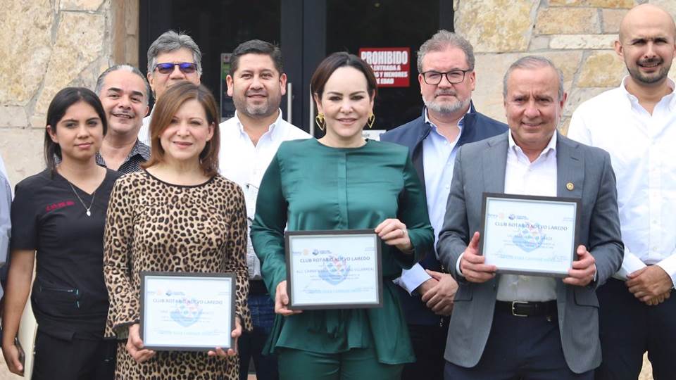 Agradece Club Rotario de Nuevo Laredo apoyo a CLCR por apoyo en campaña contra VPH