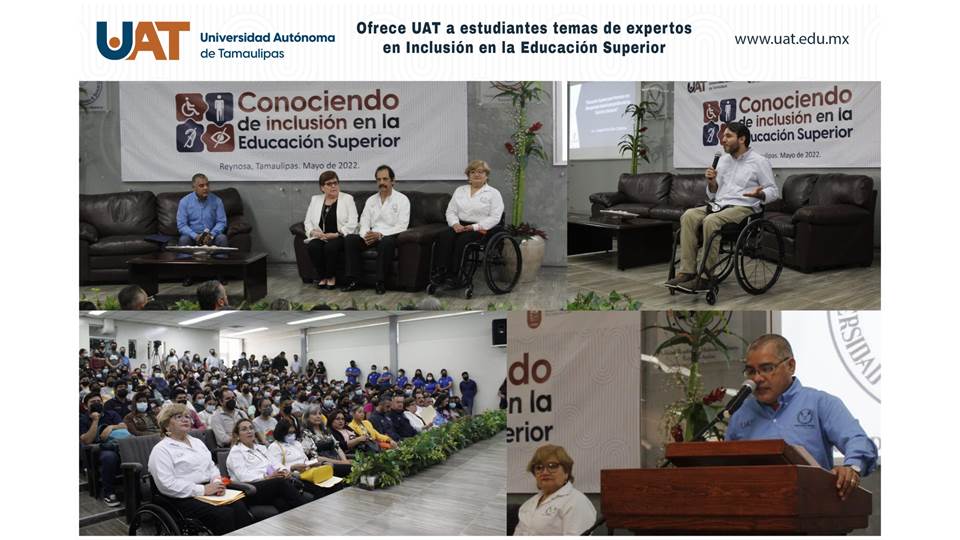 Realiza UAT ciclo de conferencias “Conociendo de inclusión en la educación superior”