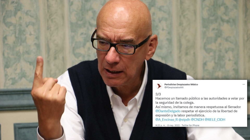 Periodistas desplazados de México lanza alerta para proteger a periodista, tras ser violentada por Movimiento Ciudadano