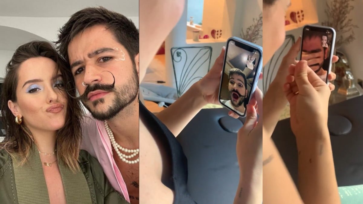 ¡Como Nodal! Evaluna se hace tatuaje con el nombre de Camilo y así reacciona