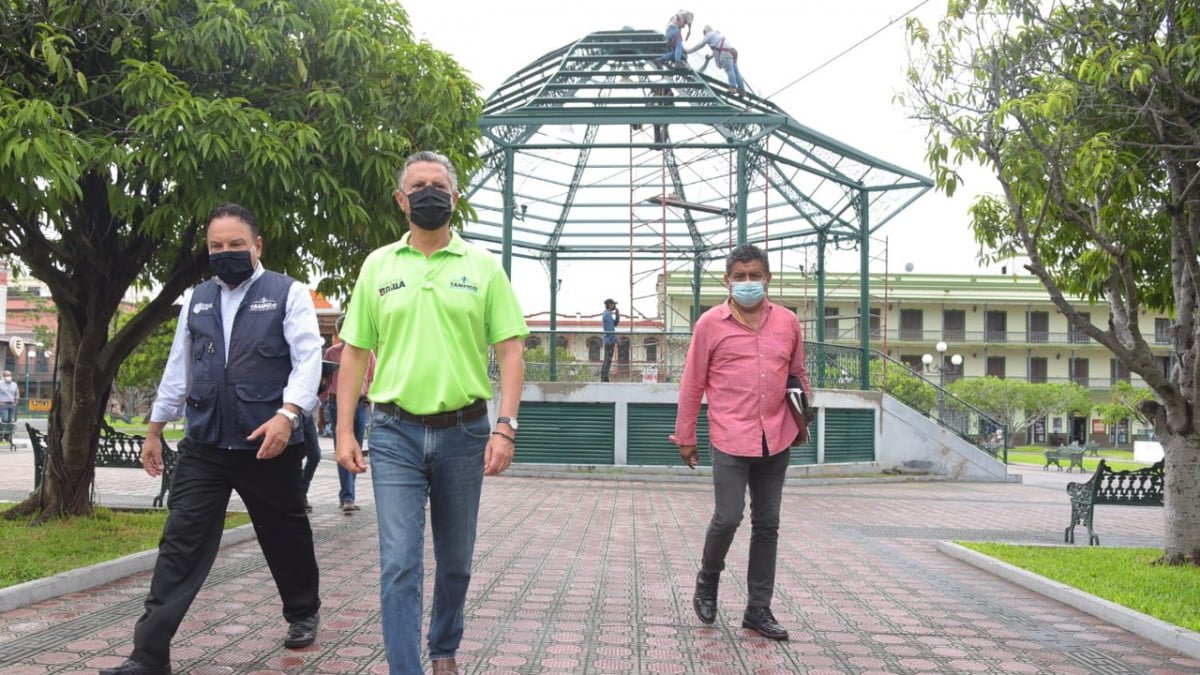 Brindan mantenimiento a sitios turísticos de Tampico