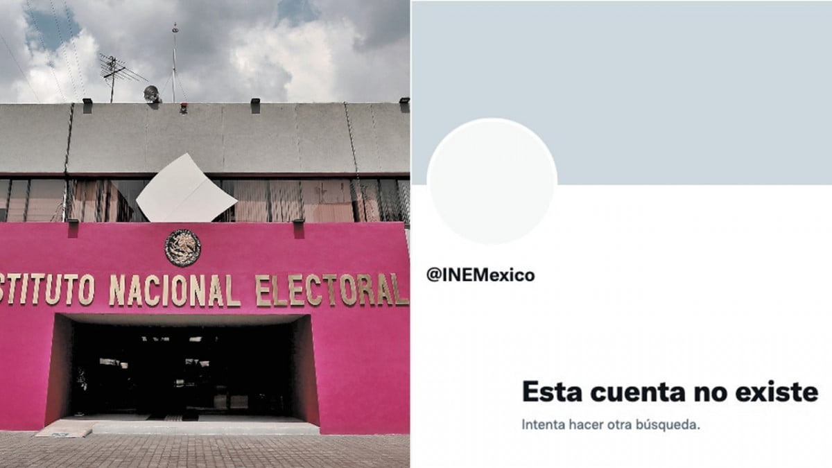 En plena jornada electoral, la cuenta del INE desaparece en Twitter