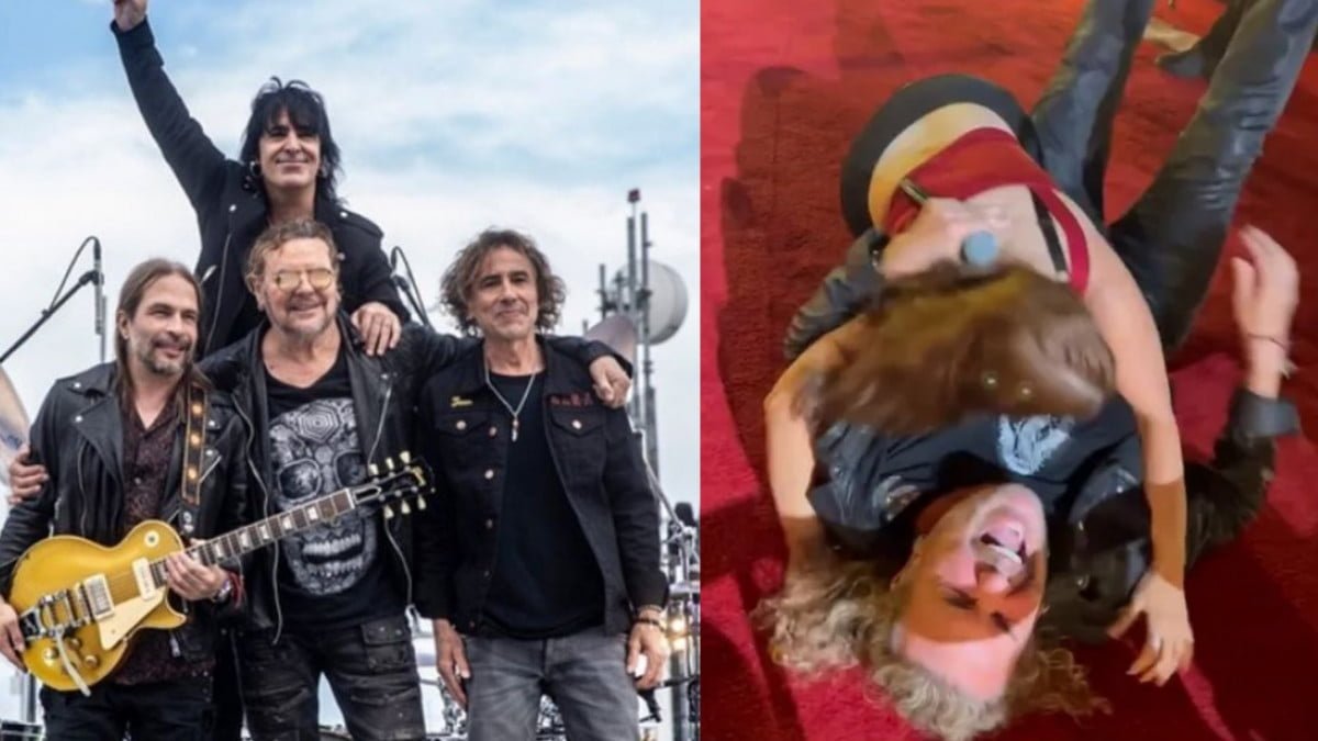 Fan de Maná intento que Fher la cargara, pero terminó tirándolo