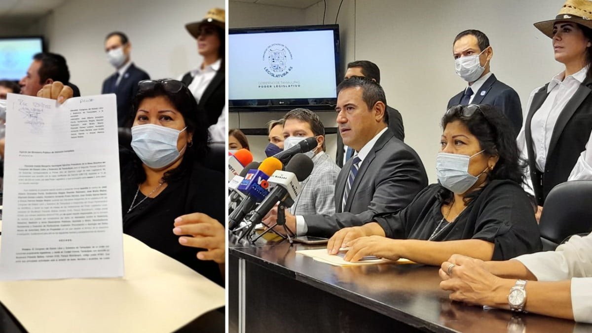 Presenta el GPPAN, denuncia ante la Fiscalía del Estado contra 7 Diputados de MORENA.