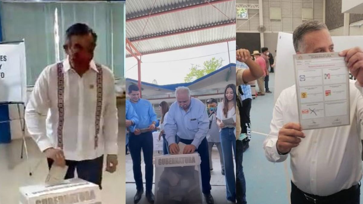 Aspirantes a gubernatura en Tamaulipas ya han emitido su voto