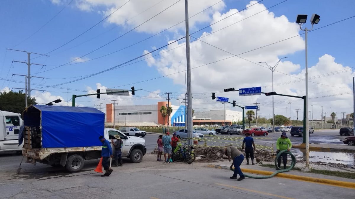 Cancelan corte de agua en 149 colonias de Matamoros