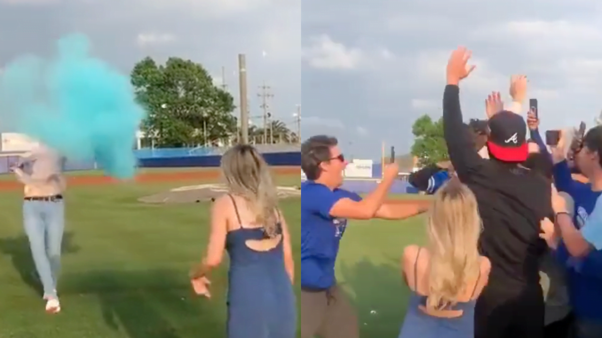 “Sal de ahí”, hombre ignora a su esposa y festeja con sus amigos revelación de sexo de bebé