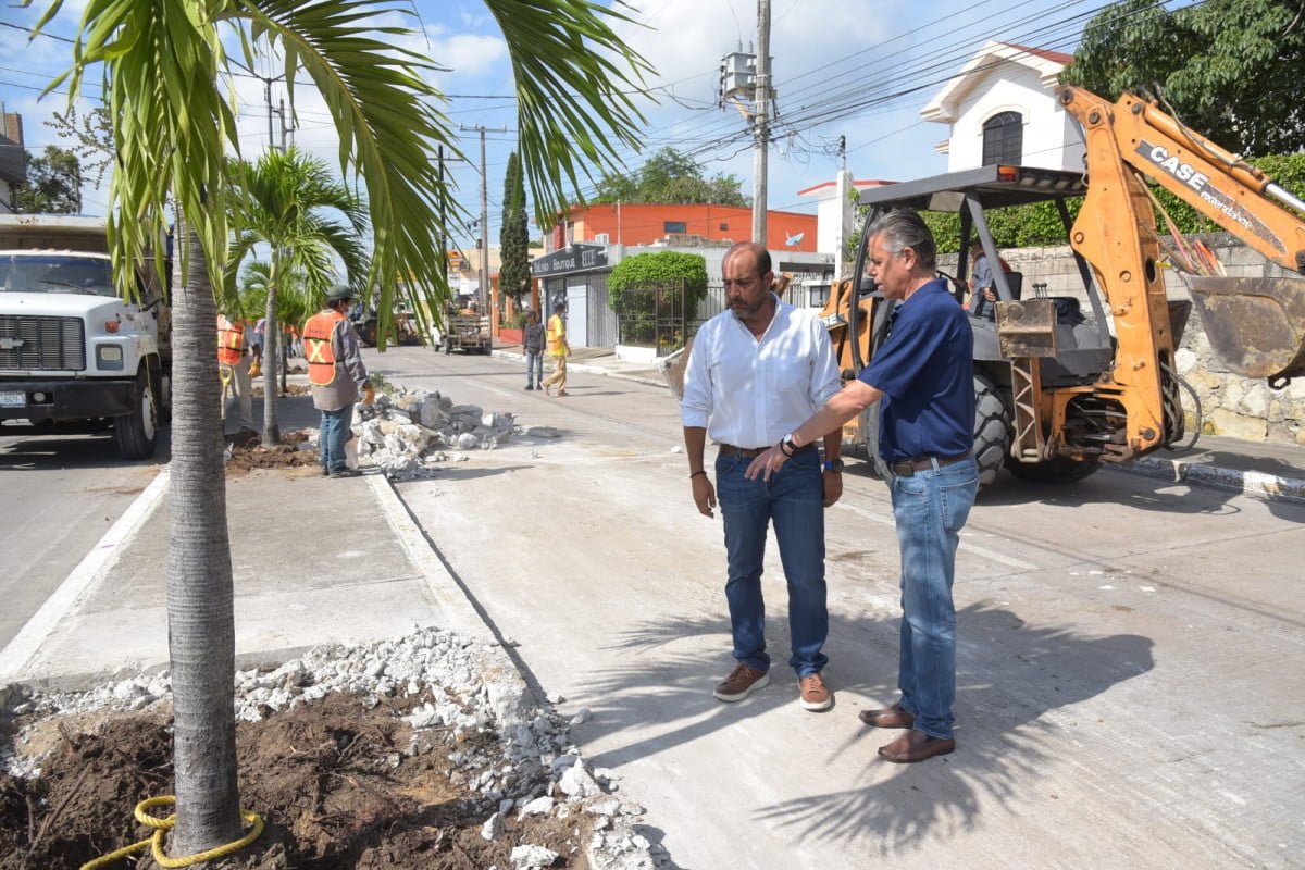 Chucho Nader inicia trabajos para mejorar el entorno urbano