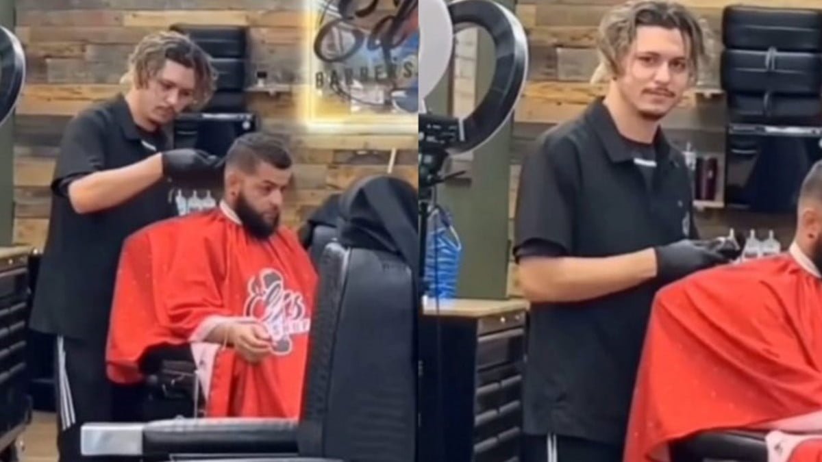Peluquero se hace viral por parecerse a Johnny Depp y a Christian Nodal