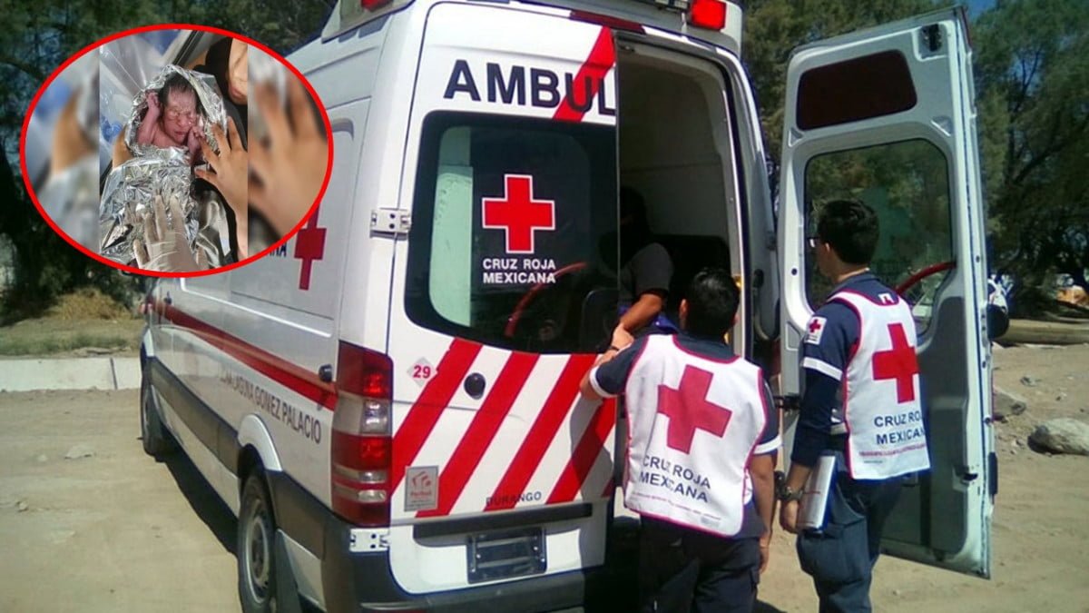 Mujer da a luz en una ambulancia en Tamaulipas