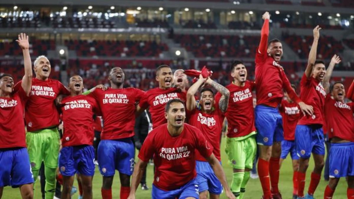 Costa Rica, último clasificado a Mundial de Qatar