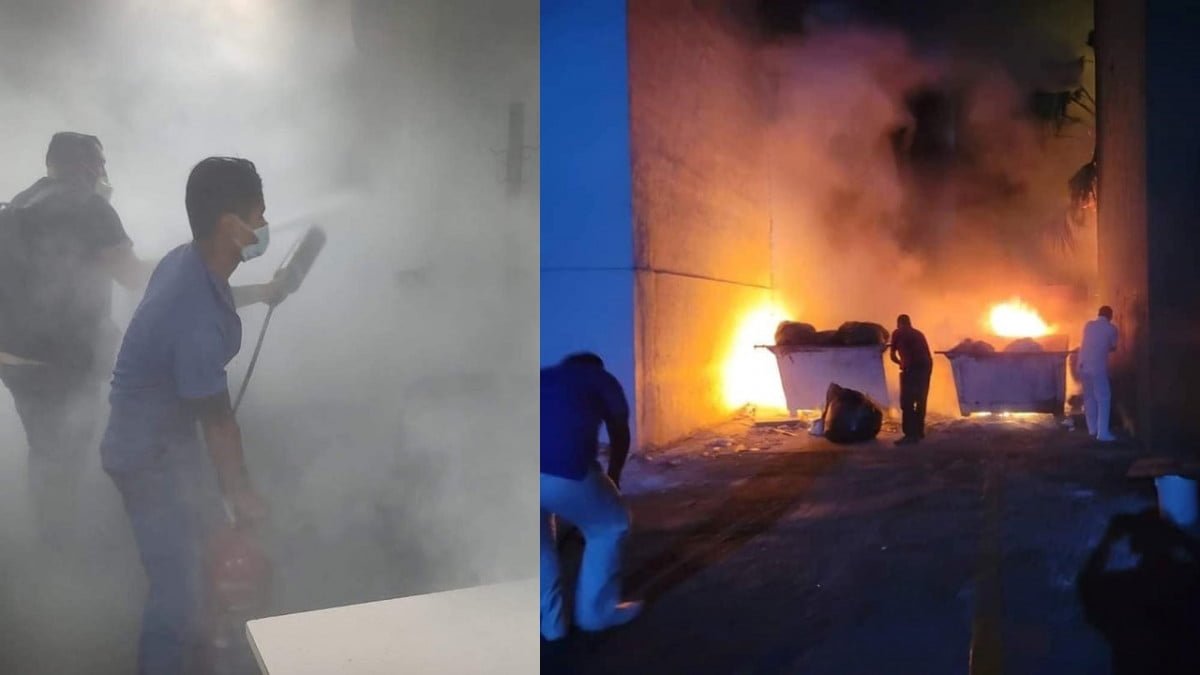 Se incendia hospital del IMSS en Nuevo Laredo, pacientes logran ser evacuados
