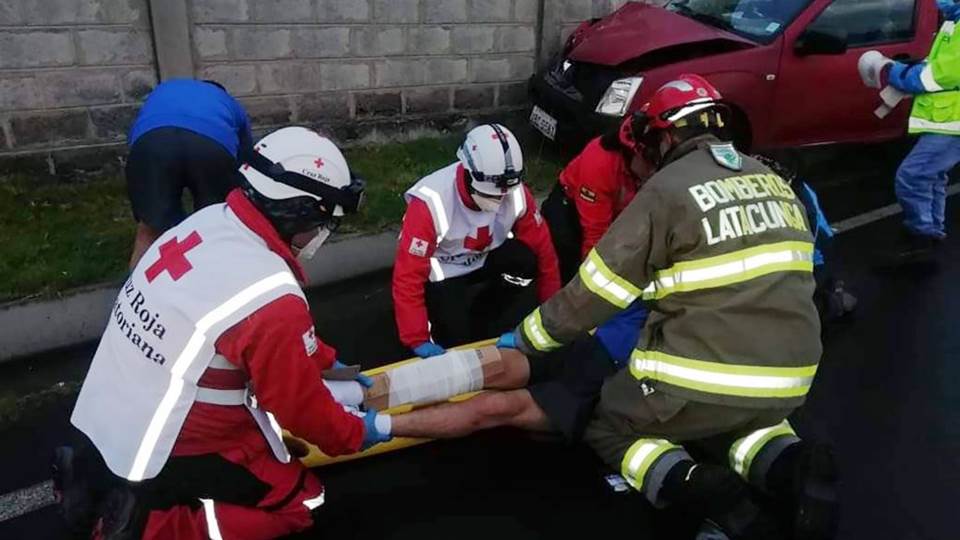Atropellan a 28 aspirantes a policía durante entrenamiento