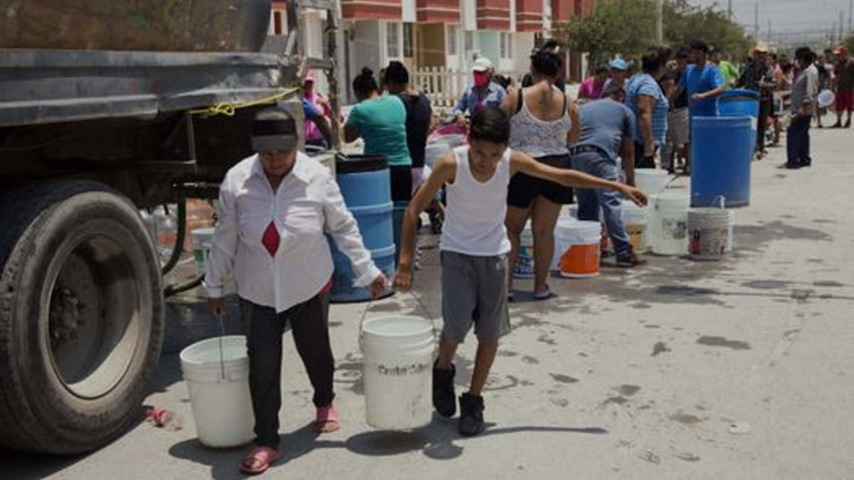 “Hace falta más imaginación” para resolver escasez de agua en Nuevo León, dice AMLO